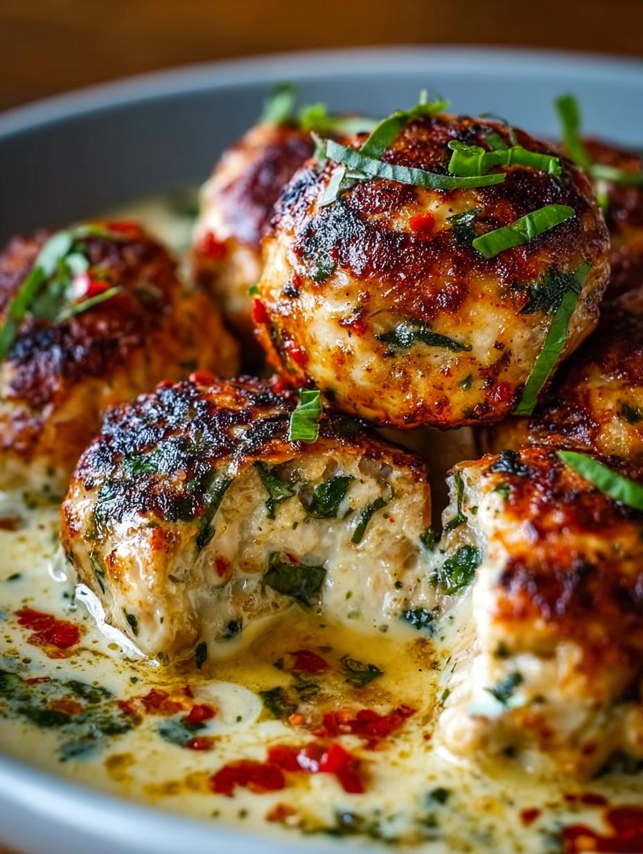Baked Chicken Ricotta Meatballs: 16 Irresistible Balls - Baked Chicken Ricotta Meatballs - additional detail