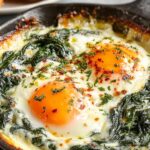 Baked Eggs Florentine