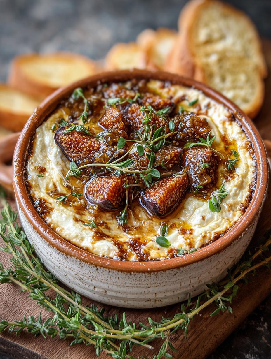 Baked Feta Dip Fig: Amazing Sweet & Savory - Baked Feta Dip Fig - additional detail