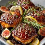 Balsamic Fig Glazed Chicken