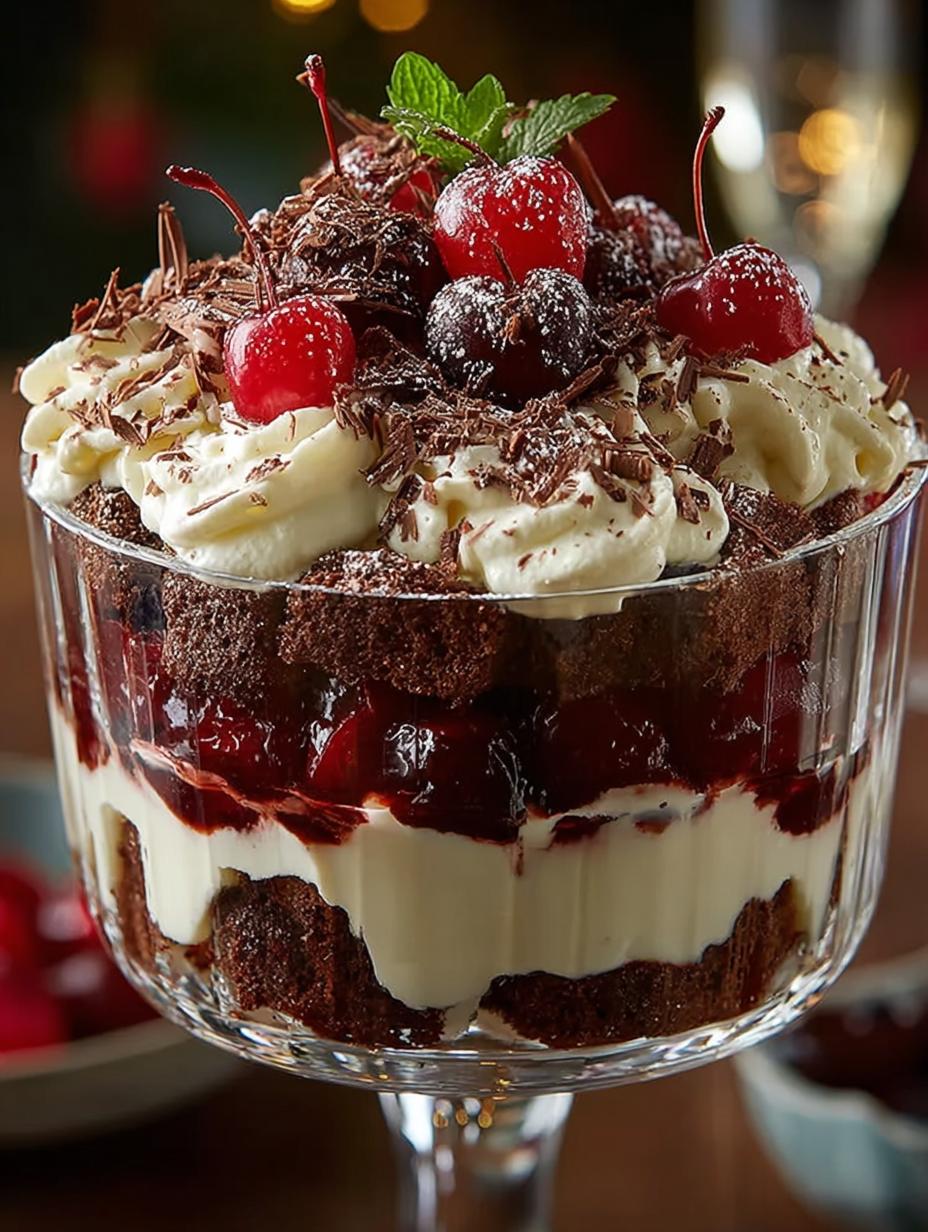 Black Forest Trifle For