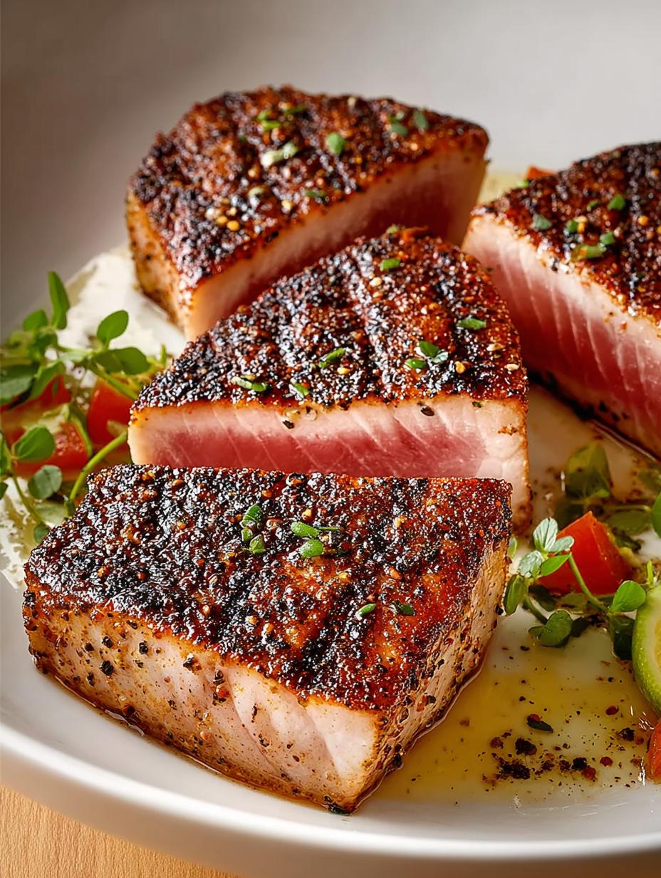 Blackened Ahi Tuna Steaks: 5 Irresistible Secrets Revealed - Blackened Ahi Tuna Steaks - main visual representation