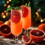 Blood Orange Champagne Mule