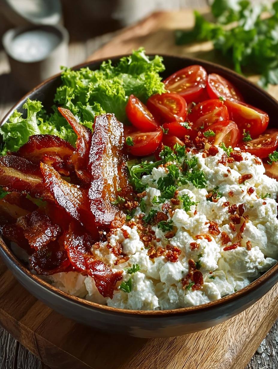 Delicious BLT Cottage Cheese Bowl: 5 Easy Steps - Blt Cottage Cheese Bowl - additional detail