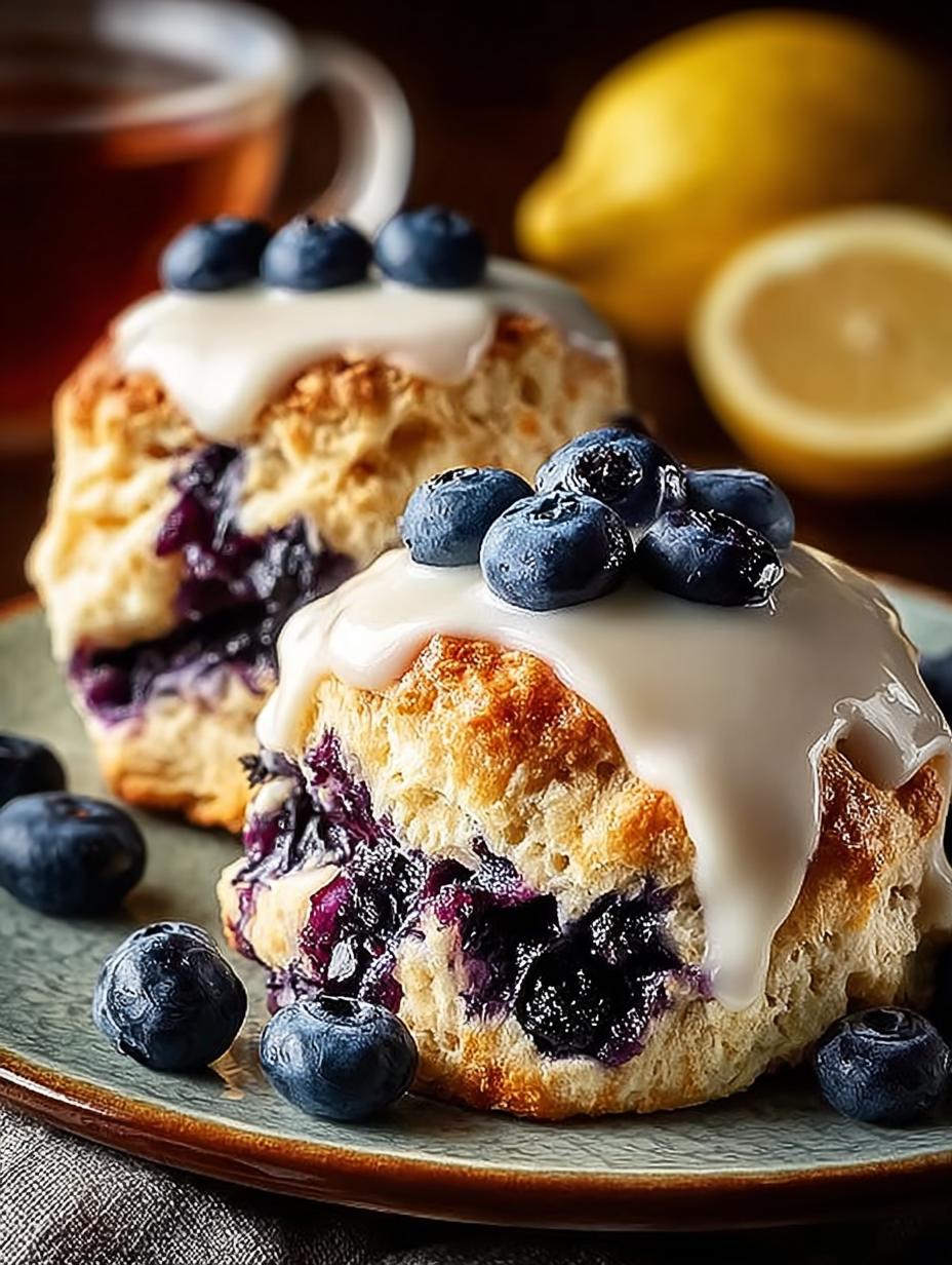 Blueberry Lemon Scones