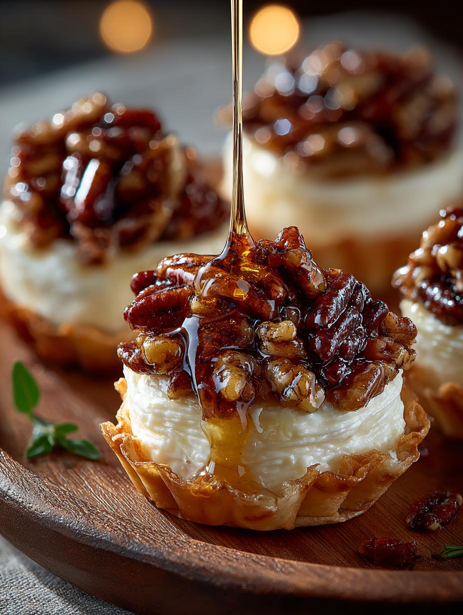 Bourbon Pecan Brie Bites: 15 Irresistible Appetizers - Bourbon Pecan Brie Bites - additional detail