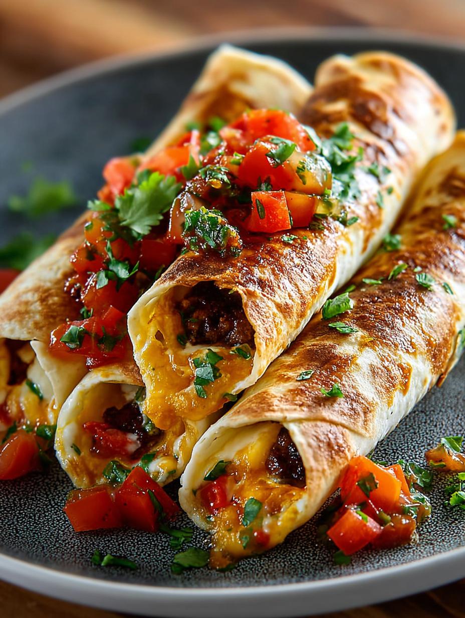 Breakfast Taquitos: 10 Crispy and Savory Morning Delights - Breakfast Taquitos - main visual representation
