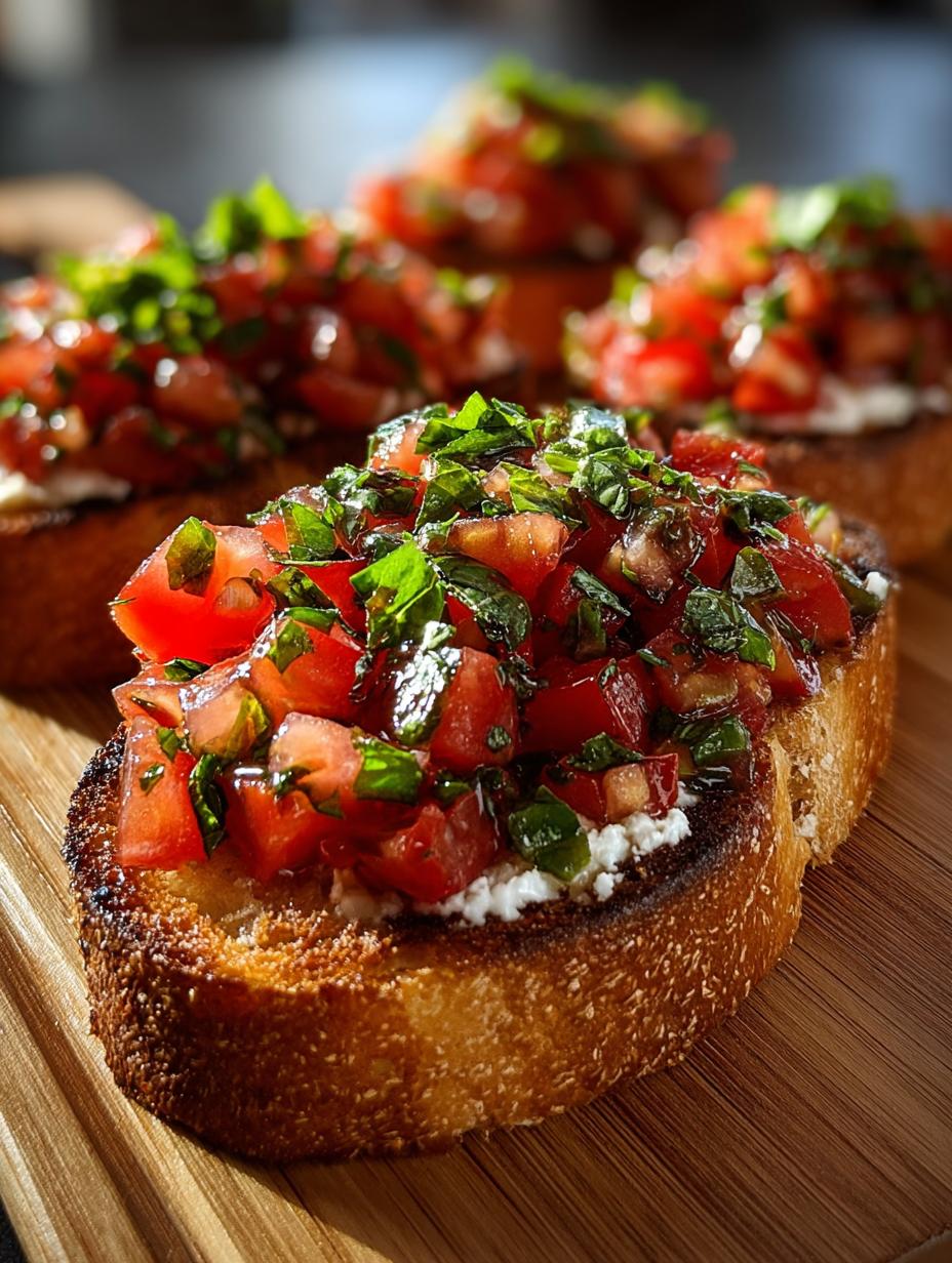 Irresistible Bruschetta Toast Recipe in 20 Minutes - Bruschetta Toast - additional detail