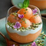 Cantaloupe Coconut Rose Cream