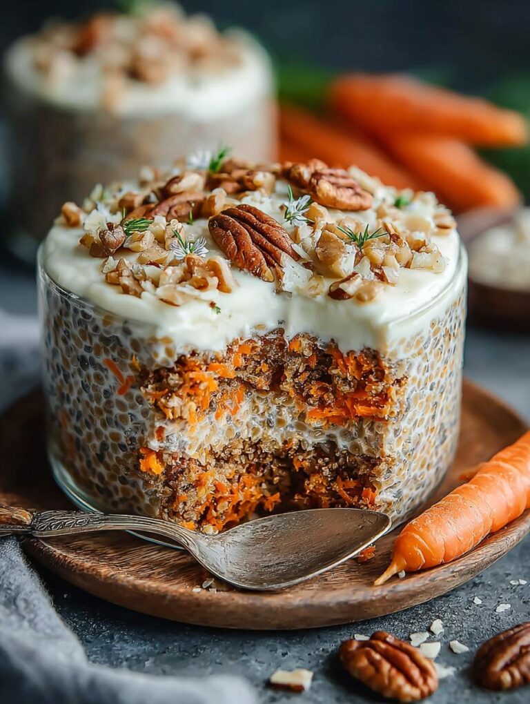 Carrot Cake Chia Oats