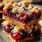 Cherry Crumb Bars
