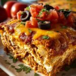 Chicken Burrito Casserole