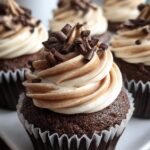 Chocolate Coffee Cream Cupcakes