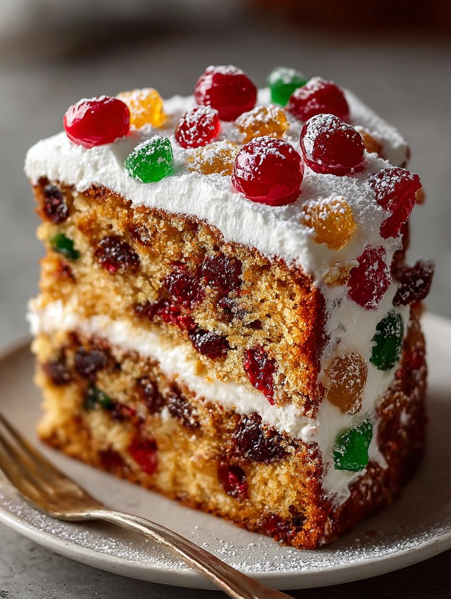 Christmas Cake Fruity Delight