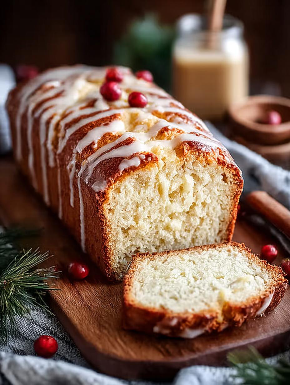 Christmas Eggnog Bread: 5 Reasons to Bake This Holiday Treat - Christmas Eggnog Bread - main visual representation