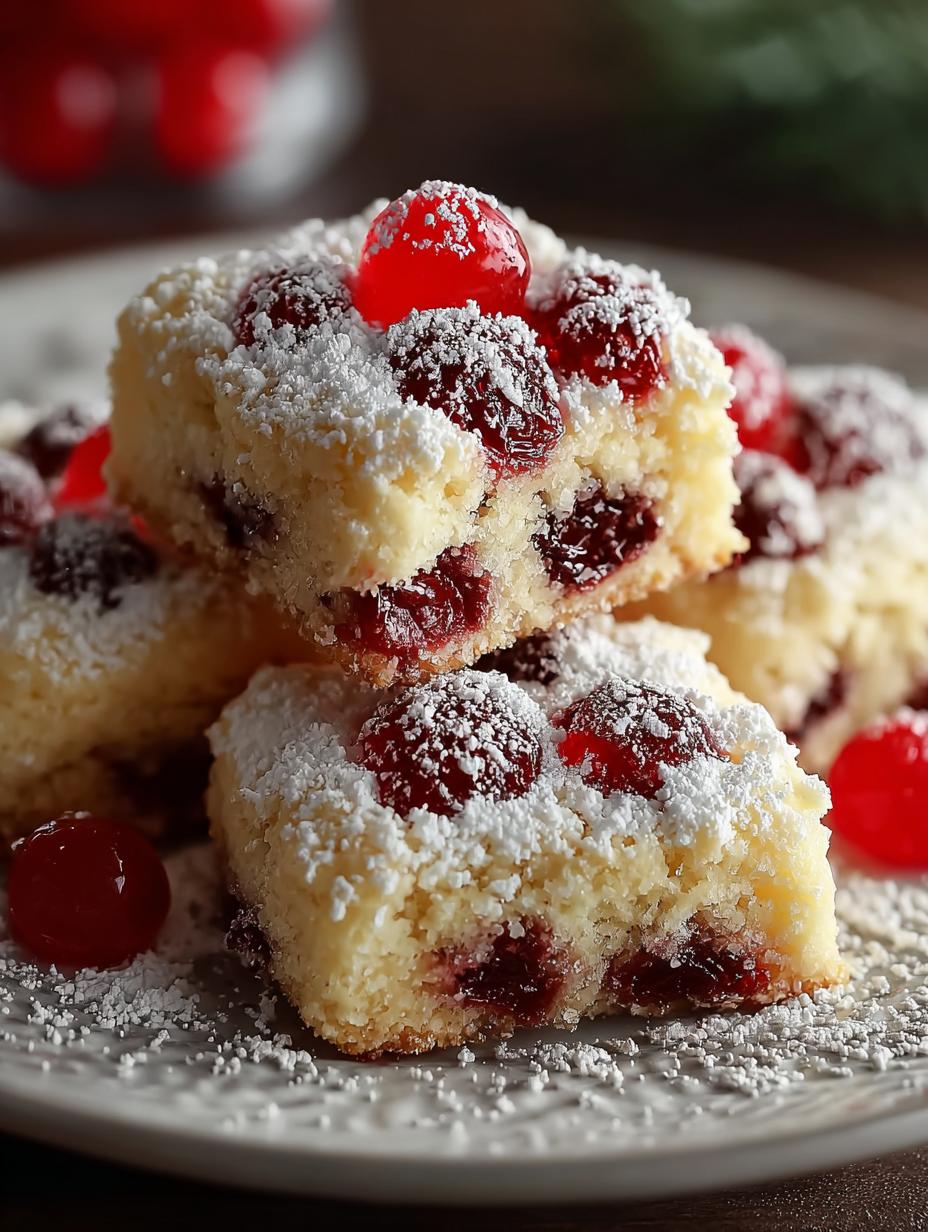 Christmas Maraschino Cherry Shortbread: 20 Festive Treats 5 Christmas Maraschino Cherry Shortbread: 20 Festive Treats - Christmas Maraschino Cherry Shortbread - additional detail