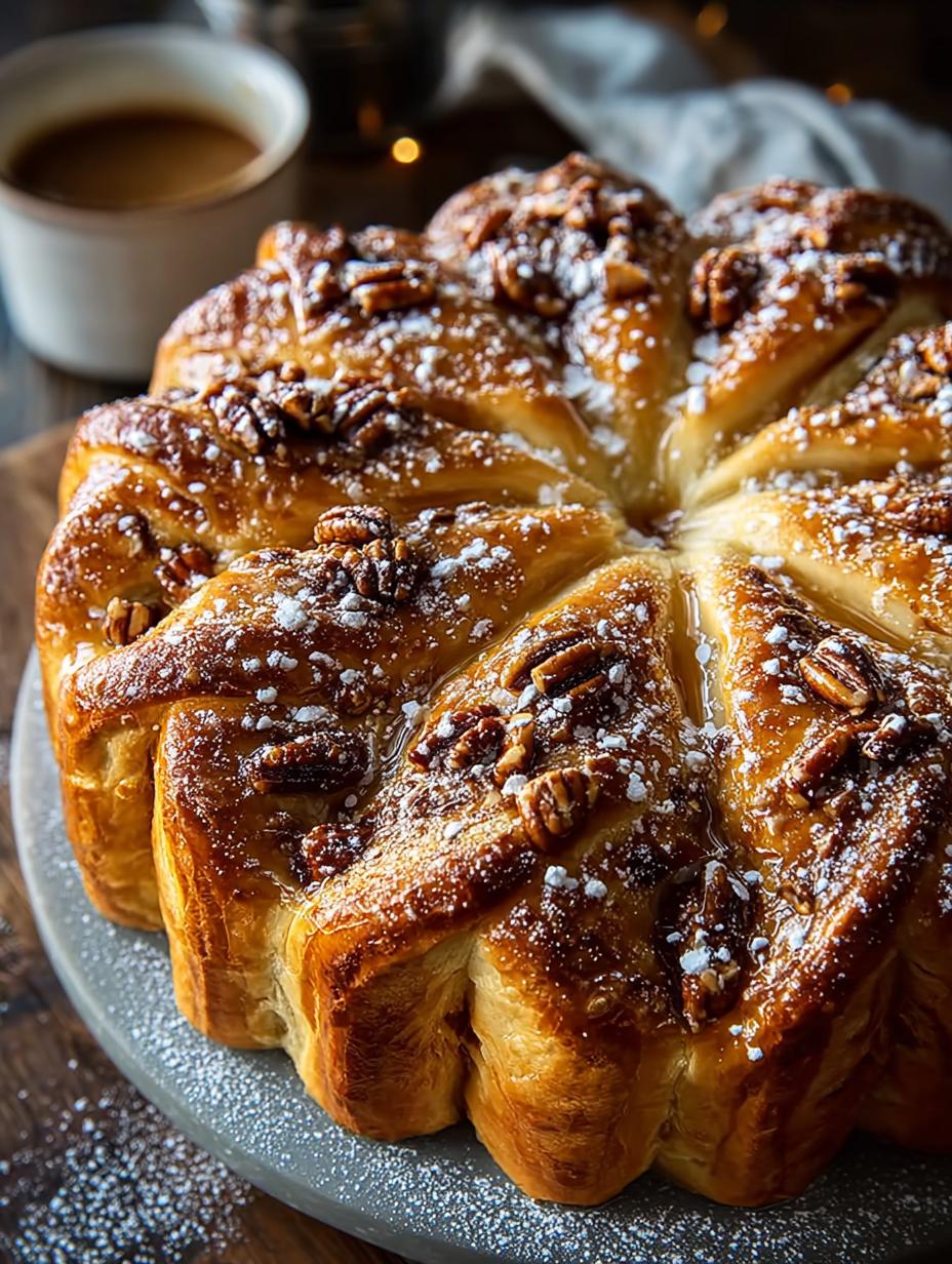 Christmas Morning Star Bread: A Festive Delight 4 Christmas Morning Star Bread: A Festive Delight - Christmas Morning Star Bread - main visual representation