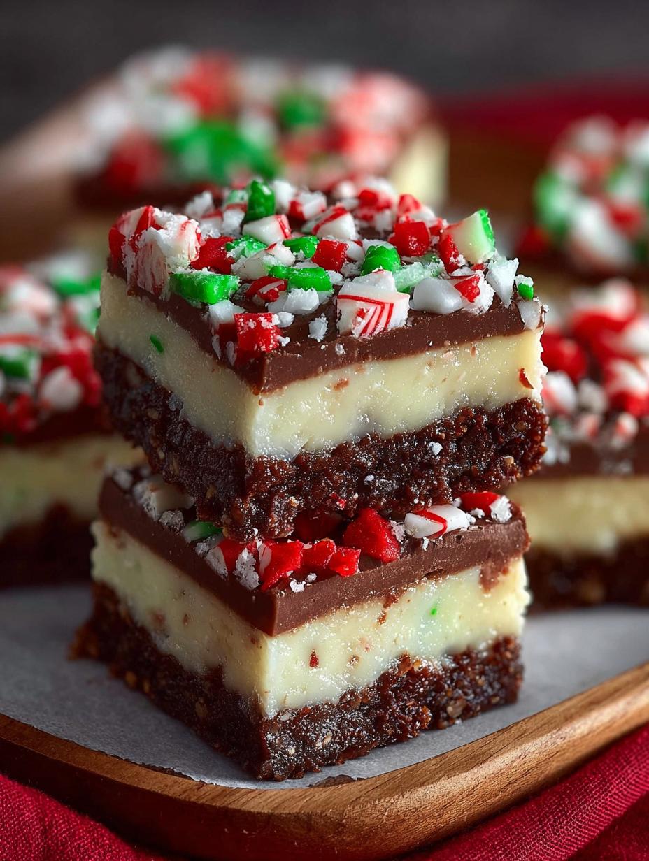 Delightful Christmas Peppermint Slice for Festive Cheer 4 Delightful Christmas Peppermint Slice for Festive Cheer - Christmas Peppermint Slice - main visual representation