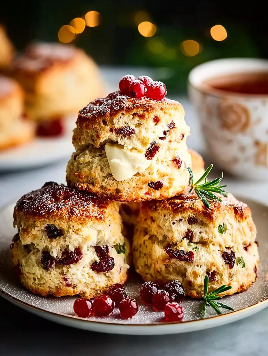 Christmas Scones