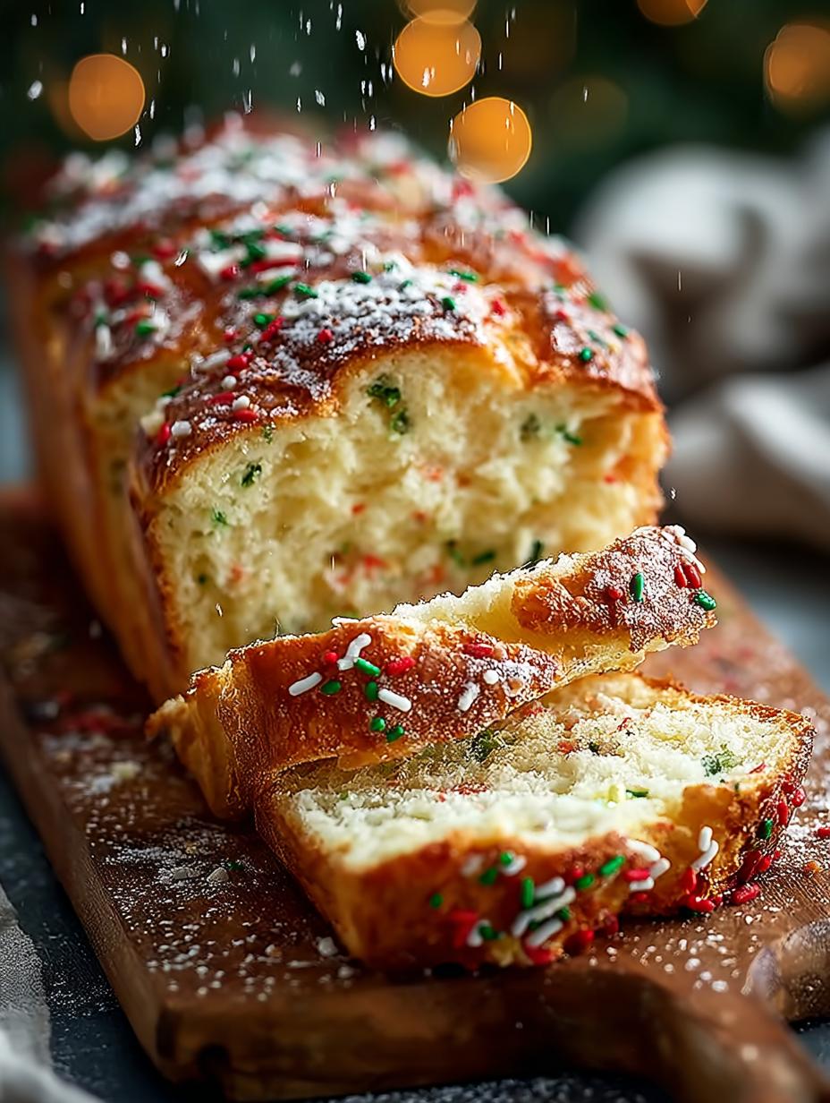 Christmas Sprinkle Buttermilk Bread: 5 Joyful Reasons to Bake - Christmas Sprinkle Buttermilk Bread - additional detail
