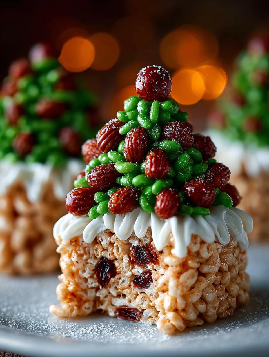 Christmas Tree Rice Krispies