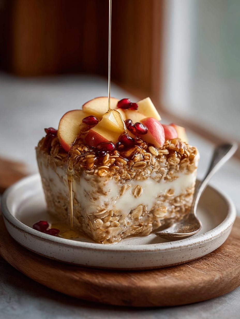 Delicious Cinnamon Apple Baked Oatmeal Recipe 5 Delicious Cinnamon Apple Baked Oatmeal Recipe - Cinnamon Apple Baked Oatmeal - additional detail