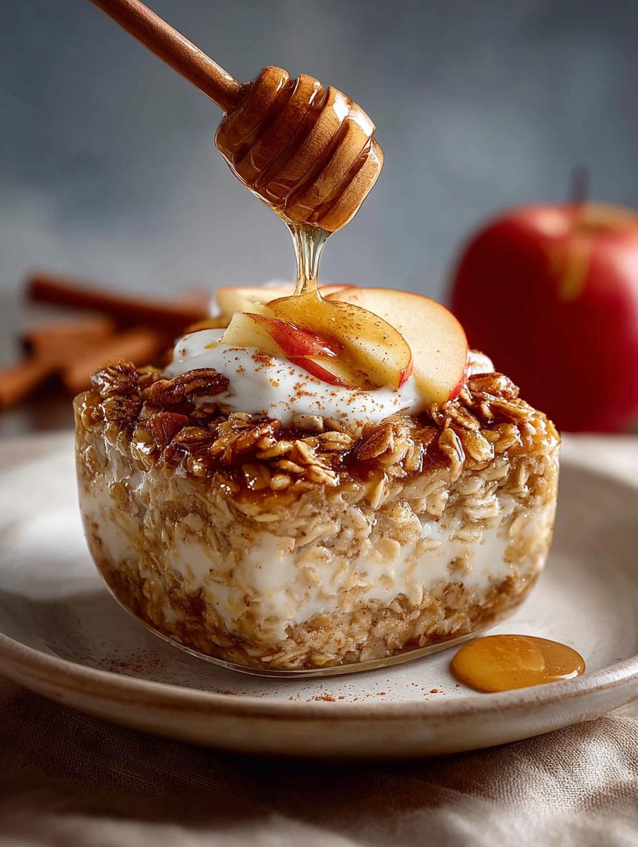 Cinnamon Apple Baked Oatmeal