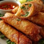 Crab Rangoon Egg Rolls
