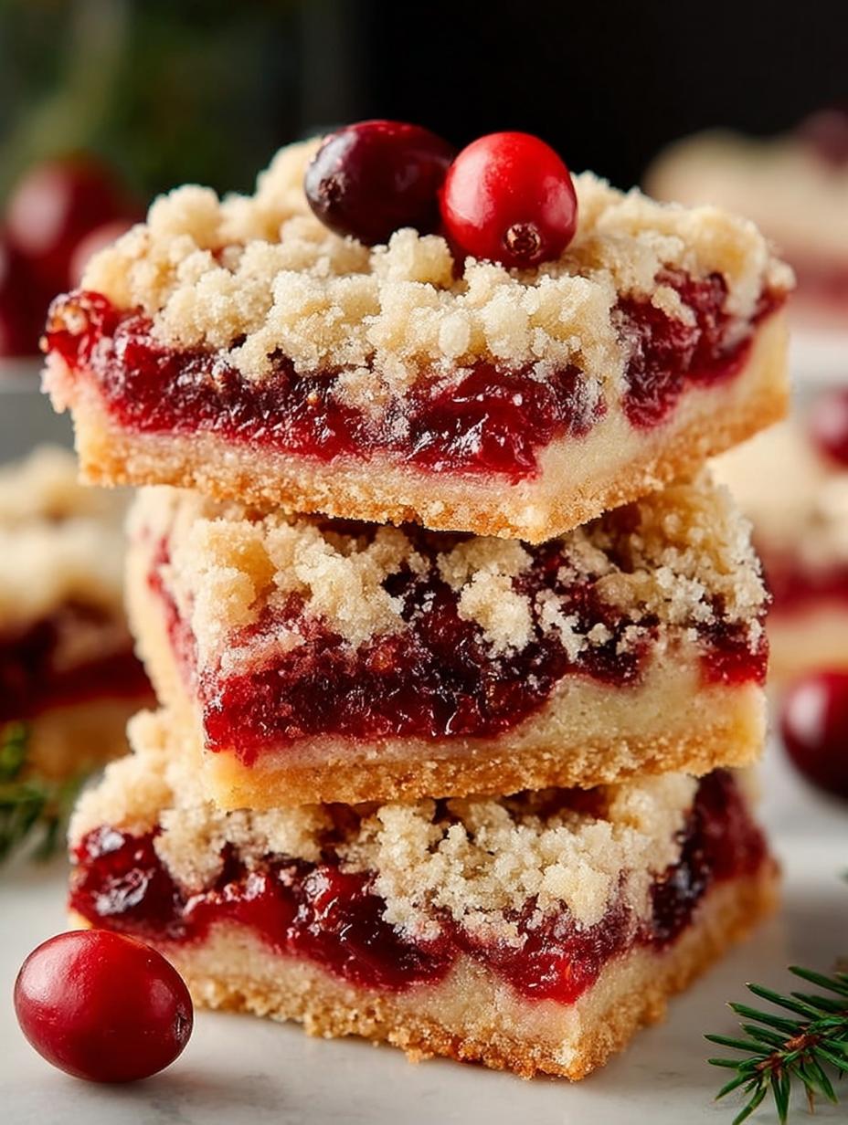 Cranberry Bars