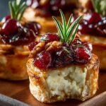 Cranberry Brie Bites