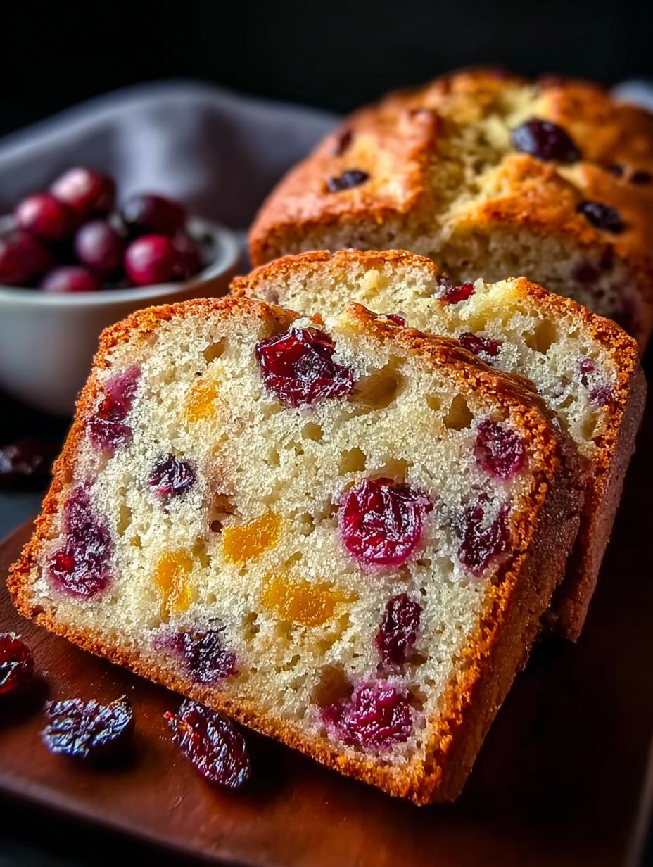 Cranberry Orange Bread