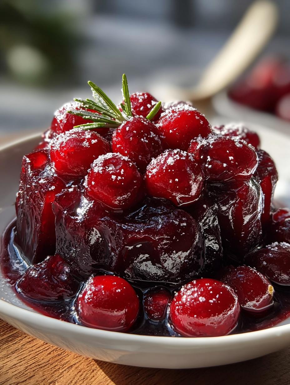 Cranberry Pomegranate Sauce