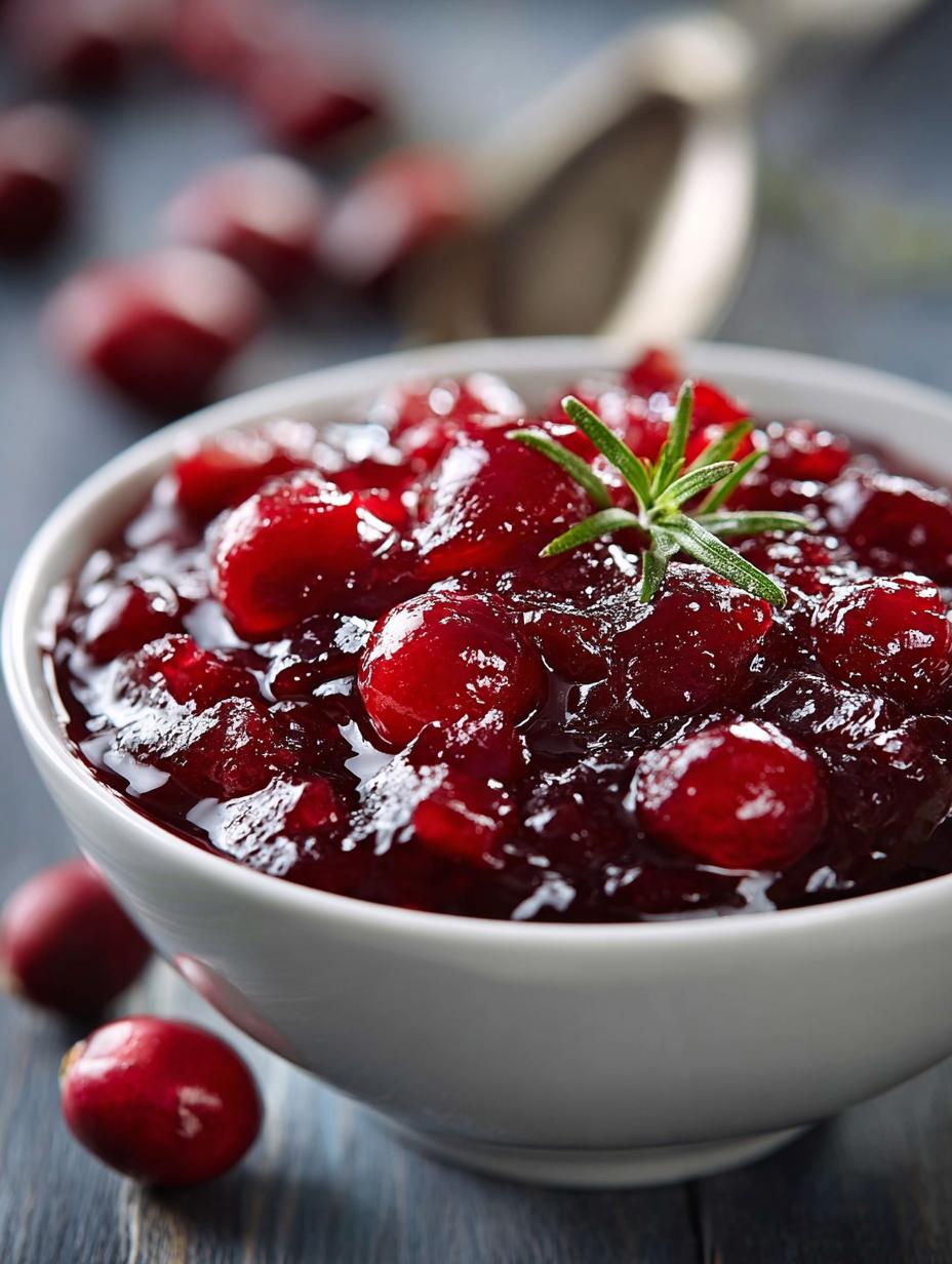 Cranberry Sauce: 5 Simple Steps for a Perfect Holiday Treat - Cranberry Sauce - main visual representation