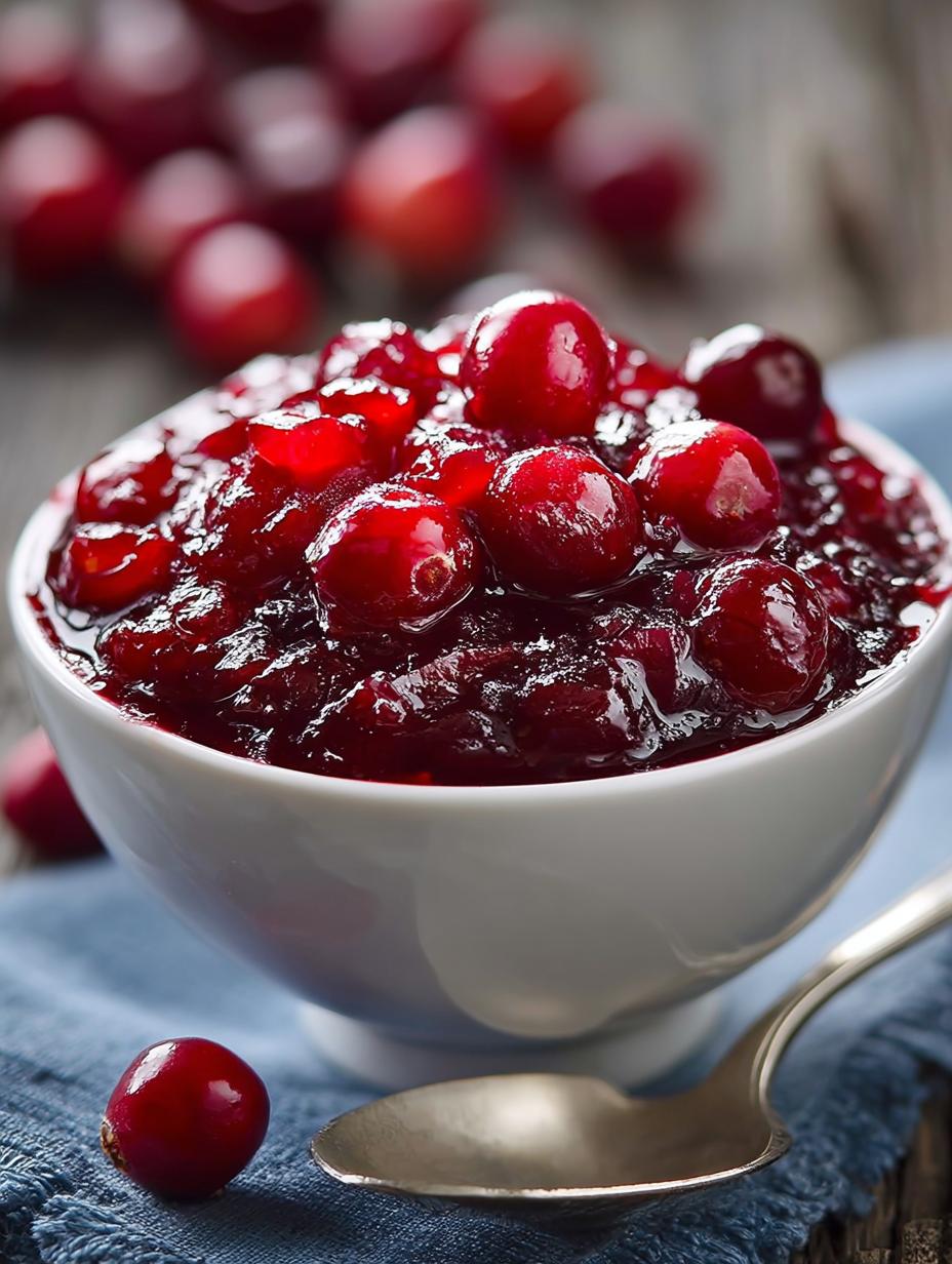 Cranberry Sauce: 5 Simple Steps for a Perfect Holiday Treat - Cranberry Sauce - additional detail