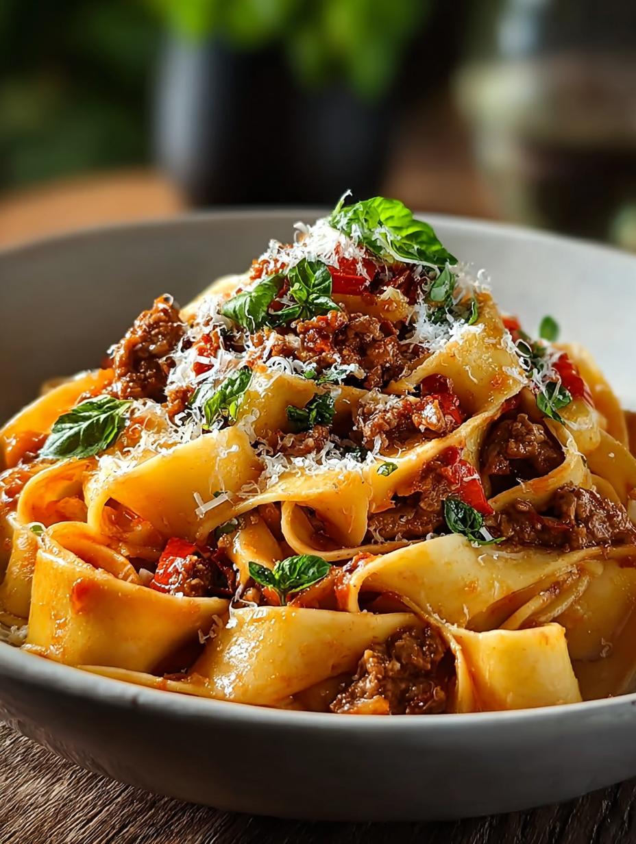 Creamy Calabrian Chili Pappardelle: 7 Steps to Indulge - Creamy Calabrian Chili Pappardelle - main visual representation