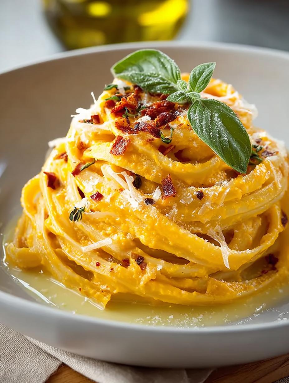 Creamy Pumpkin Pasta Sauce