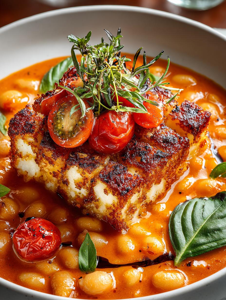 Creamy White Bean Tomato