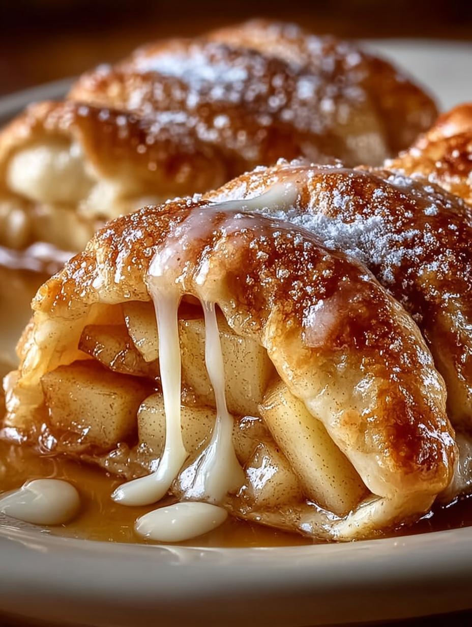 Crescent Roll Apple Dumplings