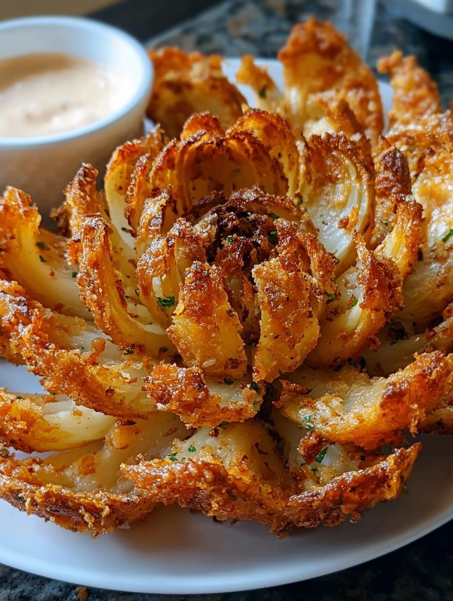 Crispy Air Fryer Blooming