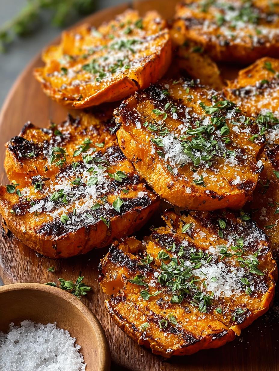 Crispy Baked Smashed Sweet