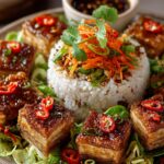 Crispy Tofu Veggie Rice