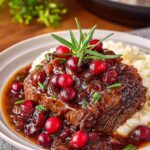 Crockpot Cranberry Pot Roast