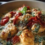 Crockpot Tuscan Chicken Creamy