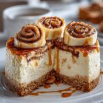Decadent Cinnamon Roll Cheesecake