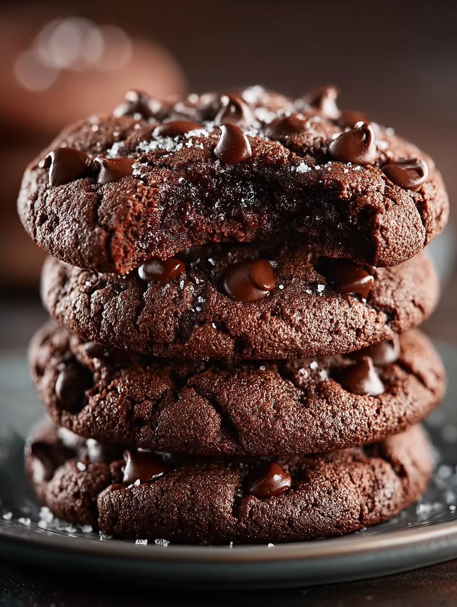 Double Chocolate Chip Cookies
