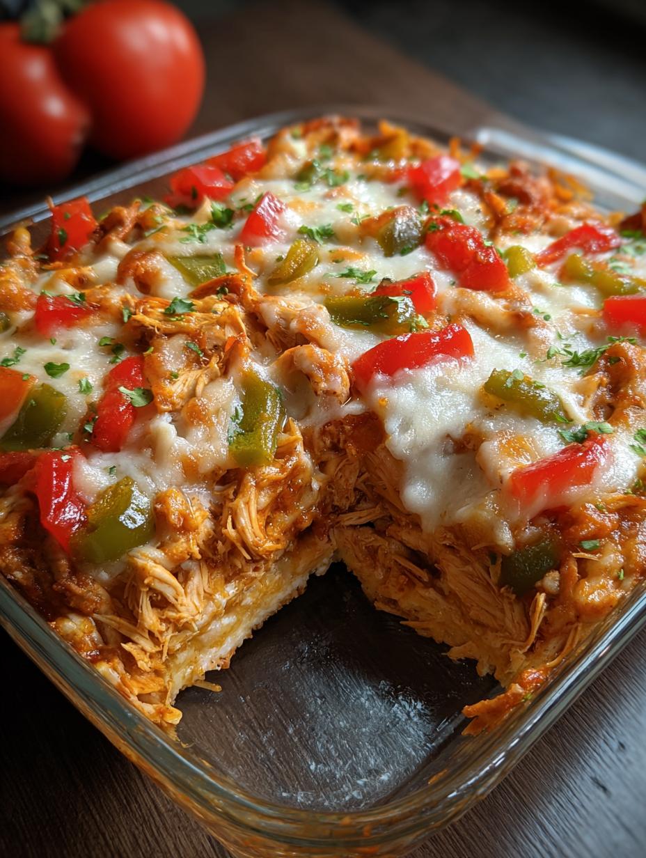 Fajita Chicken Casserole