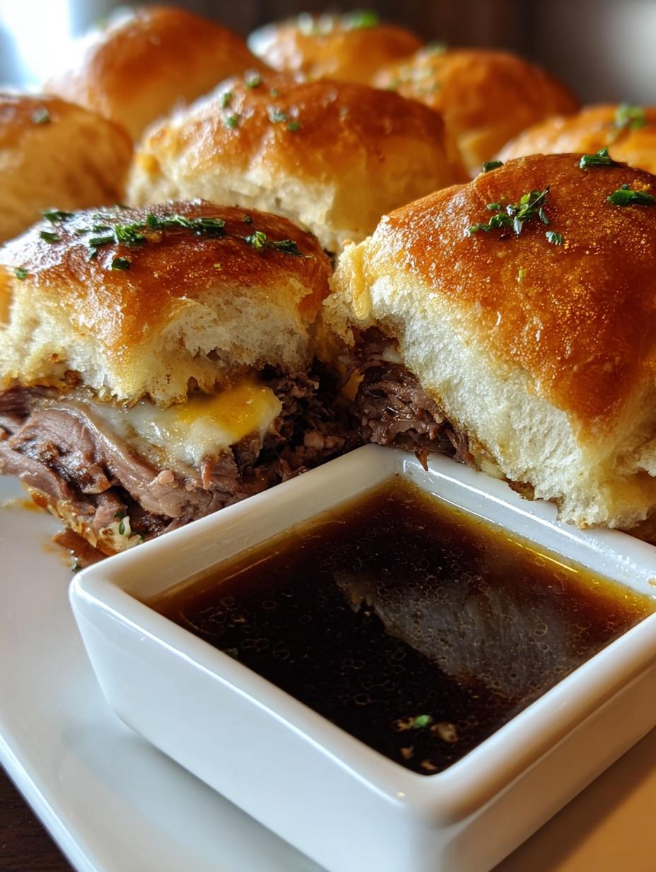 Amazing French Dip Sliders Jus (15 Mins) - French Dip Sliders Jus - additional detail