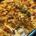 French Onion Chicken Orzo