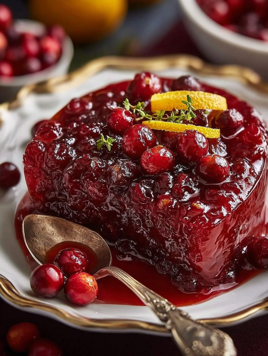 Delicious Fresh Cranberry Orange Sauce in 15 Minutes - Fresh Cranberry Orange Sauce - main visual representation
