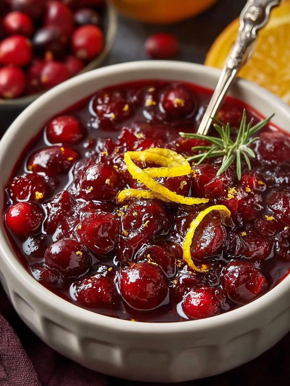 Delicious Fresh Cranberry Orange Sauce in 15 Minutes - Fresh Cranberry Orange Sauce - additional detail